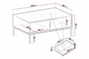 Klinkerville Sofabord 68,1 cm - Hvid