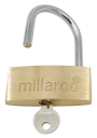HENGELÅS 50mm MS m/3 NØKLER 10 MILLARCO