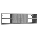  Vegghylle grå sonoma 102x30x29 cm konstruert tre 8720845693954