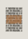 Pattern in Contrast Plakat Plakat / 30x40cm