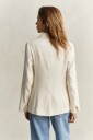 Gant Lin stretchblazer CREAMED WHITE 36