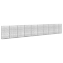vidaXL Gabion med 3,5 mm wire og 5x2,5 cm nett 950x30x150 cm