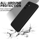 Samsung Galaxy M15/F15 Liquid Silikondeksel Svart