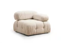 Belgin Boblet Divansofa 3 seters 288 cm   Lys / Beige