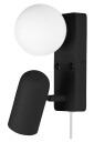 Globen Lighting Doppio Vegglampe Svart