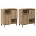  Skap 2 pcs artisan eik 120 x 35 x 70 cm Konstruert tre