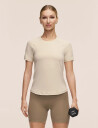 Casall Essential Tee   Beige   XS
