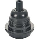 Halo Design E27 fatning med omløpsring svart