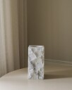 Edge Vase Large White Carrara