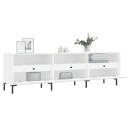 vidaXL TV-benk hvit 150x30x44,5 cm konstruert tre 8720845875114