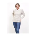 Skovhuus Dame Strikkevarer Beige L,