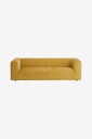 Ellos Home   Sofa Sanaletta 3 seters   Gul