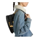 Balmain Dame Vesker Svart ONE SIZE,