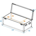 Roadinger Universal Case Profi 140x40x40cm