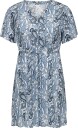 ONLY Carmakoma Carevida S/S Dress Wvn Noos   Blue   52