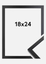 Focus Ramme Soul Svart 18x24 Cm