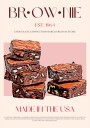 Choco Brownies Delight Poster Plakat / 50x70cm