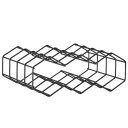 Zone Rocks vinstativ 28,8 cm, svart