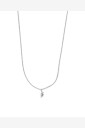 Snö of Sweden   Halskjede Minna Pendant Neck 40 45 Plain   Sølv