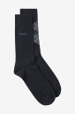 Hugo Boss BOSS Sokker RS Argyle CC 2 pakning Svart