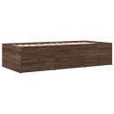  Dagseng med skuffer brun eik 90x200 cm konstruert tre 8721102625336