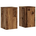  Plantestativer 2 stk gammelt tre 30x30x50 cm konstruert tre