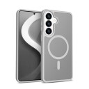 Crong Hybrid MagSafe Deksel for Samsung Galaxy S26 Grå