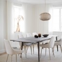 Rowico Home Sierra spisestuestol Lys beige/beige Beige