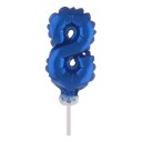 Tallballong Mini Blå   Tallet 8