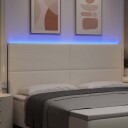 LED Hodegavl Krem 100 cm Cordfløyel