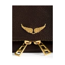 Zadig & Voltaire Dame Vesker Brun ONE SIZE,