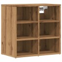 vidaXL Skoskap artisan eik 52x30x50 cm