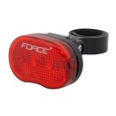 Force Rear Light Tri 3 Diode Battery
