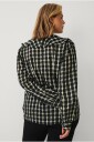 Ellos Plus collection   Bluse med volanger   Svart
