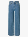 Selected Femme Wide Bea Kori High Waist Jeans Blå 31/30
