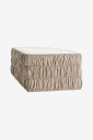 Ellos Home   Sengetrekk Candice Elastic 60 cm i lin   Beige