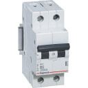 Legrand 6 stk RX³ MCB automatsikring B6 2P 2M 6kA
