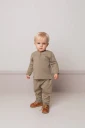 MarMar Bukse Bonded Jersey Pitti Sage Incense Stripe (92 / 2 år)