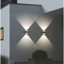 LOOM Design Saga vegglampe IP65 12W 3000K dimbar - Hvit
