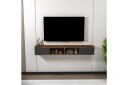 Faval TV-benk 140 cm - Valnøtt/Antrasitt