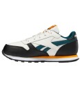 Reebok Sko Leather kritt/Core Black/Semi Solar Gold 305 Sko Flerfarget Grønn Gul Hvit Svart