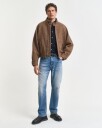 Gant Bomullscorduroy skjorte i regular fit EVENING BLUE L