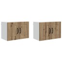  Kjøkkenskap 2 pcs Artisan Eik 60 x 31 x 40 cm Konstruert tre