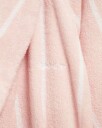 Gant Stripete morgenkåpe i frotté, unisex PINK EMBRACE S