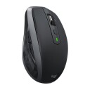 Logitech Mx Anywhere 2S - Mus - Laser - 7 Knapper - Trådløs - Bluetooth, 2.4 Ghz - Usb Trådløs Mottaker - Grafitt