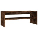 vidaXL Salongbord røkt eik 100x40x40 cm konstruert tre