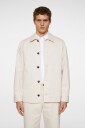 J. Lindeberg Easton Workwear Overshirt   Cream   M