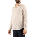 Saint Barth Herre Skjorter Beige M,