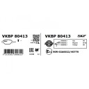Bremseklosser SKF VKBP 80413