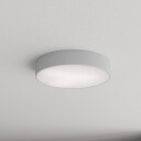 TEMAR LIGHTING Cleo 400 taklampe grå sensor IP54 Ø 40 cm metall